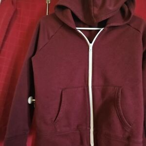 Old Navy Maroon Kids Hoodie **5/30**